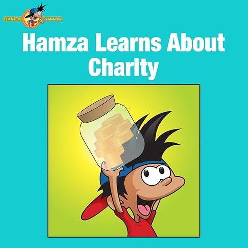 Front cover of Hamza Learns About Charity
